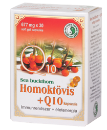 Homoktövis + Q10 lágyzselatin kapszula 30 db (Dr.Chen)